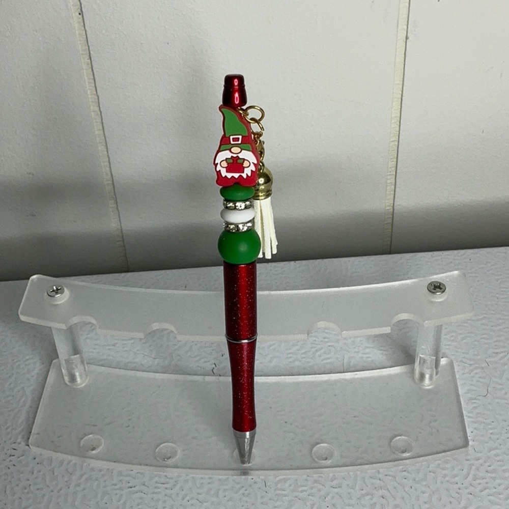 Festive Red and Green Pen